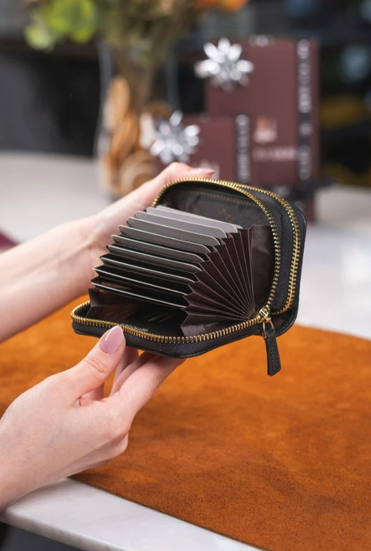 Black Card Holder